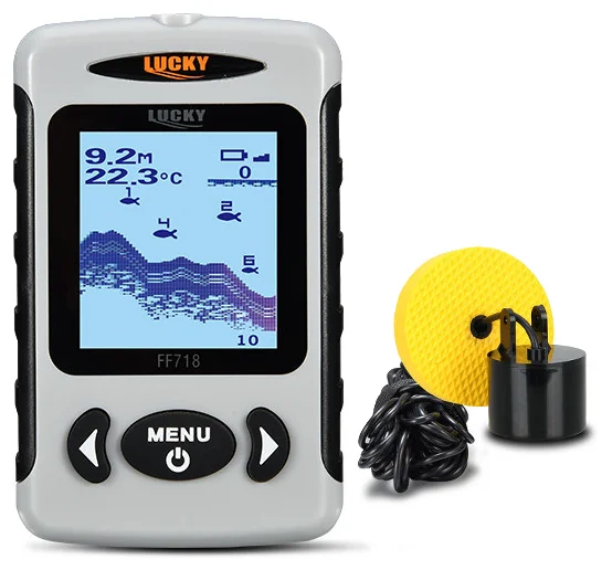 Эхолот lucky fish finder ffw718, особенности, отзывы