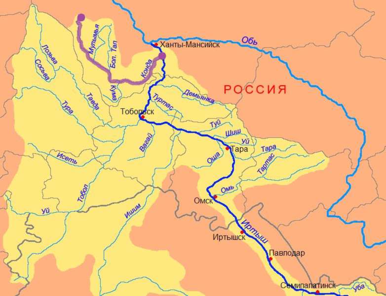 Урок 3: куда текут реки? - 100urokov.ru