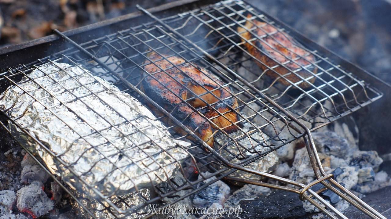 Скумбрия в фольге на мангале: рецепты, как приготовить запеченную рыбу на углях