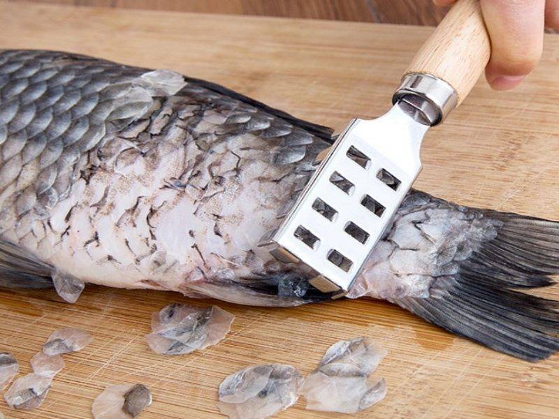 ???? как почистить рыбу так, чтобы чешуя не разлеталась по кухне
