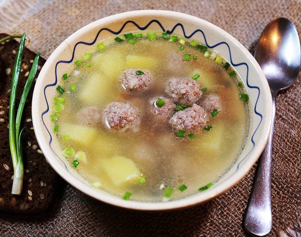 Суп с рыбными фрикадельками – кулинарный рецепт