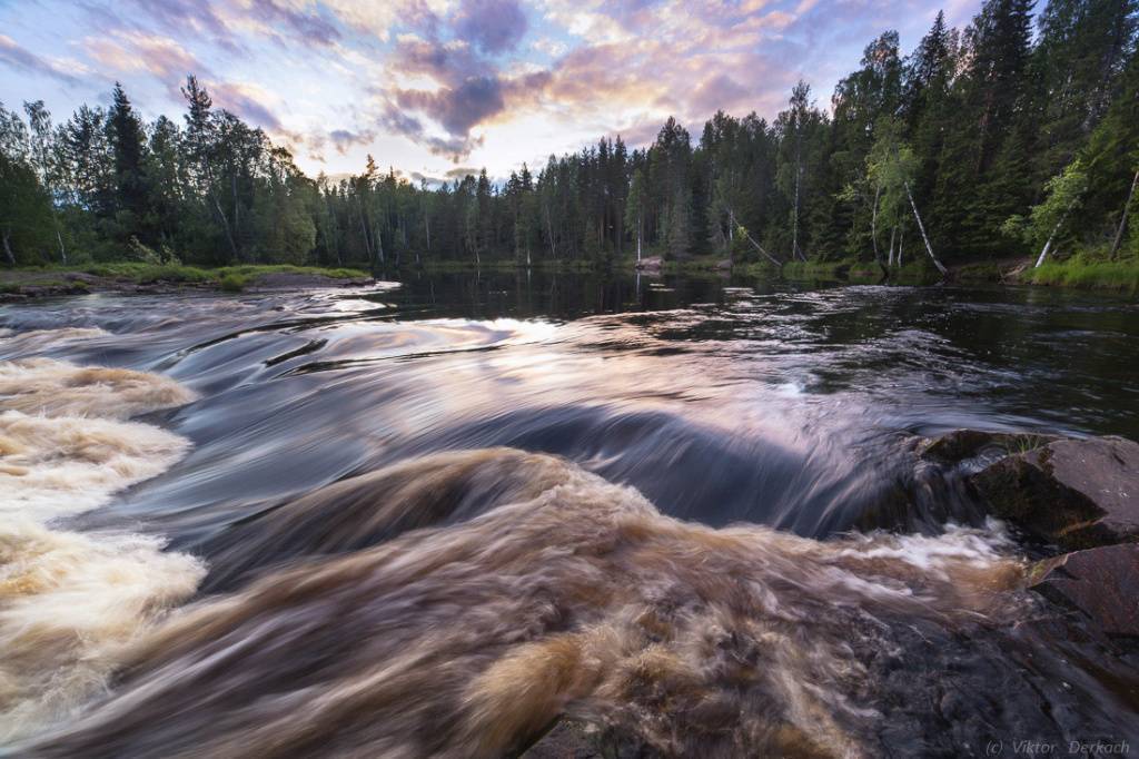 Полноводные реки Карелии