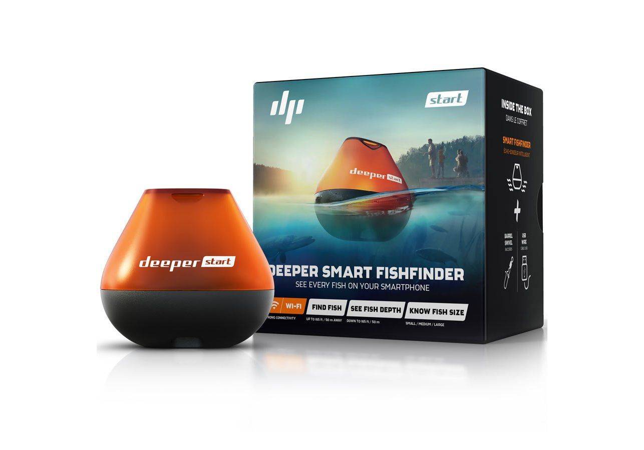 Обзор портативного ios-эхолота deeper fishfinder для рыбаков