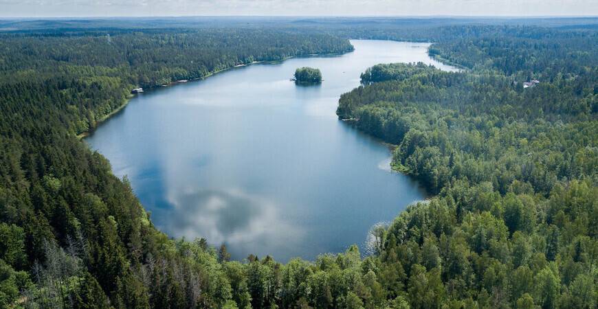 Озеро донцо в ленинградской области: фото 2020, как добраться к кюрлевскому карьеру, базы — туристер.ру