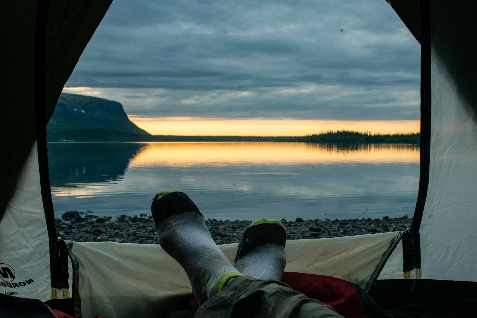 Где отдохнуть с палаткой в карелии