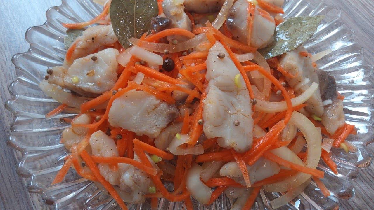 Толстолобик маринованная с морковью по корейски. как приготовить хе из толстолобика в домашних условиях