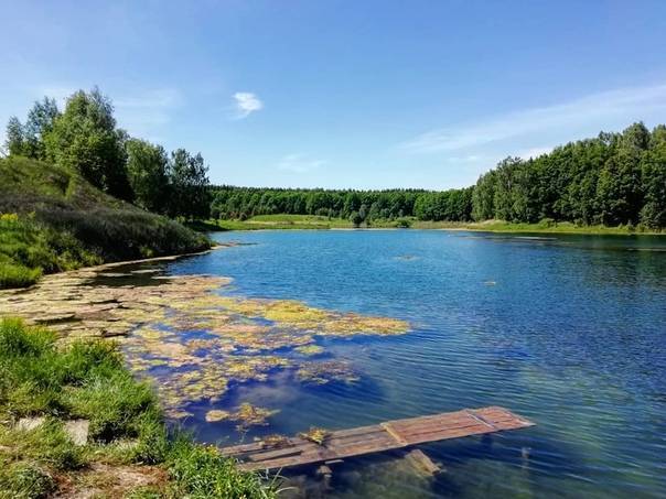 Озеро ключик Павловский район Нижегородской области