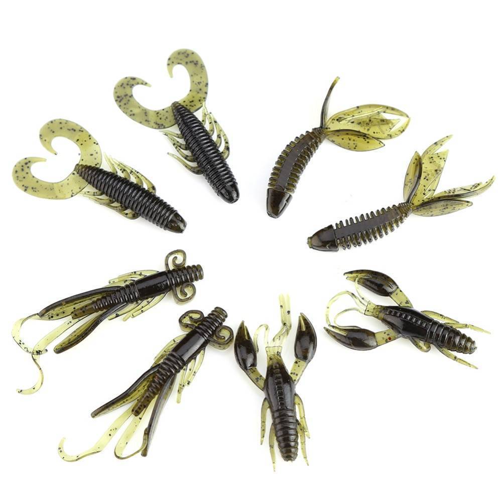 Искусственные черви для рыбалки: разнообразие силиконовых приманок для ловли рыбы