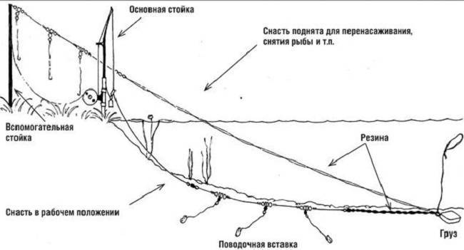 какое растяжение у рыболовной резинки