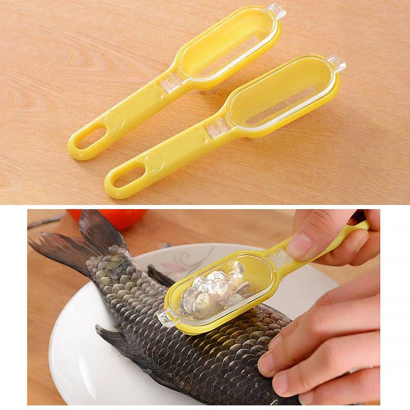 Нож для чистки рыбы: от ручной чистилки и электрического прибора до самодельных приспособлений