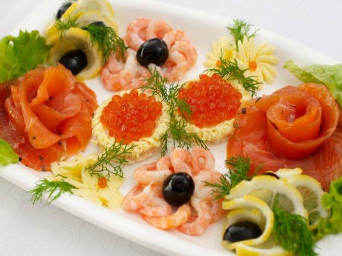 Закуски из рыбы и морепродуктов - рецепты