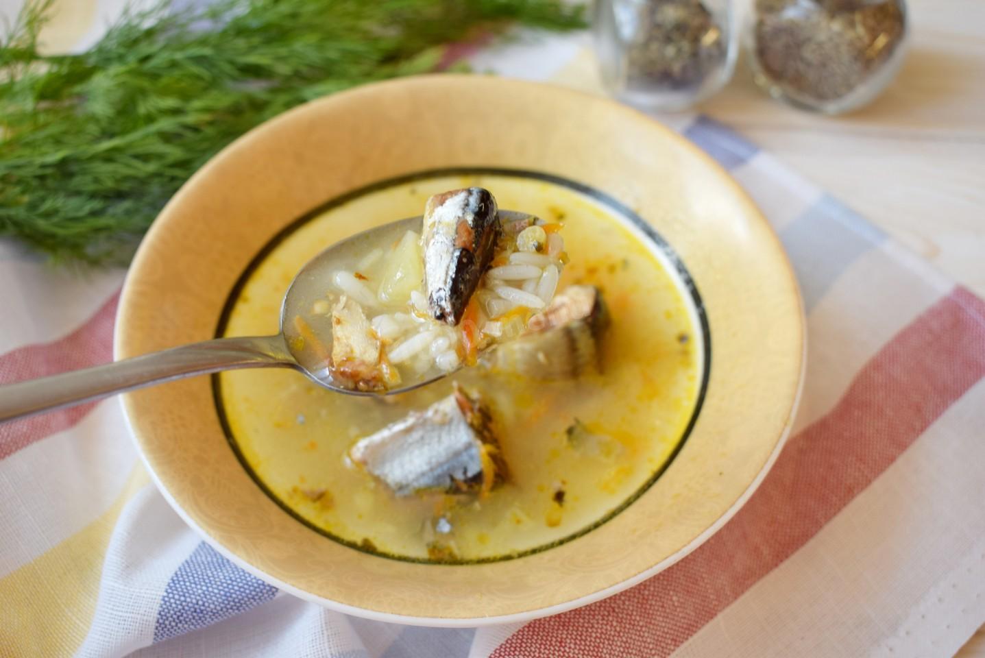 Суп из сайры — проверенные рецепты. как правильно и вкусно приготовить суп из сайры.