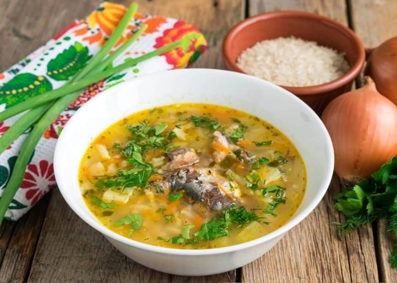 Суп из рыбных консервов сайра – все секреты и изюминки: рецепт с фото и видео