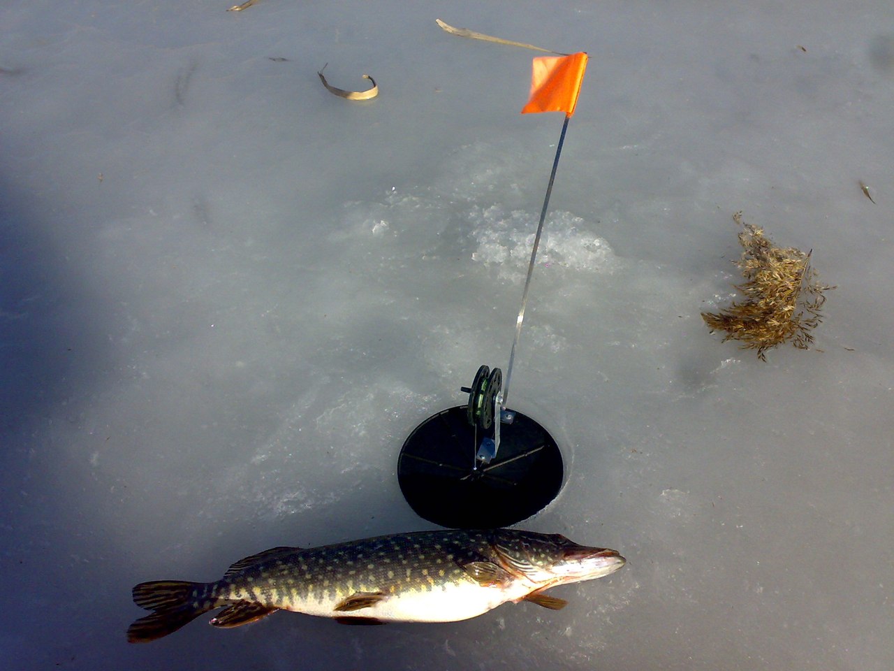 Ловля щуки на балансир зимой - на рыбалке!