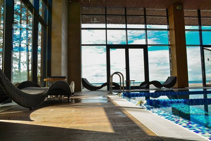 Коприно: спа-отель с бассейном на рыбинском водохранилище