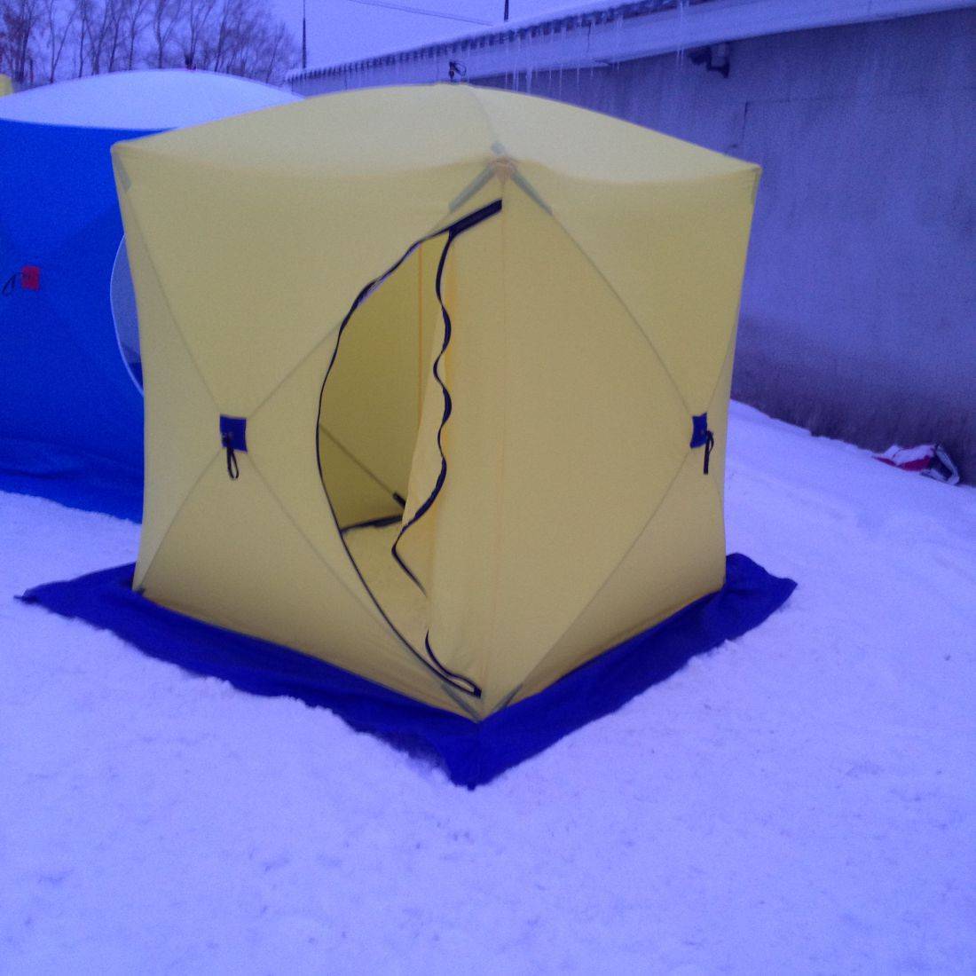 Палатка для зимней рыбалки как выбрать, на что обратить внимание