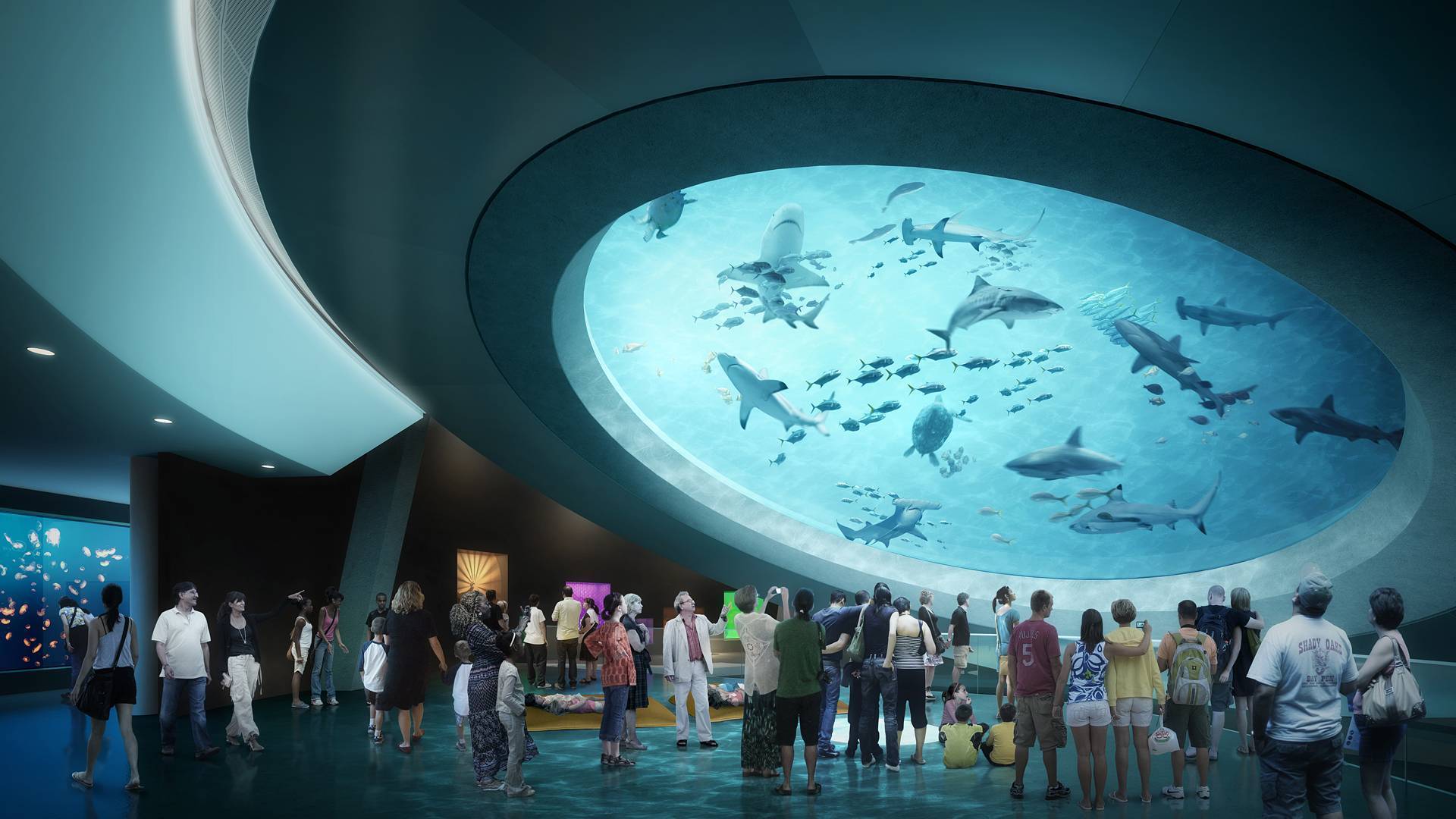 Самый большой океанариум в мире: где он находится и его особенности