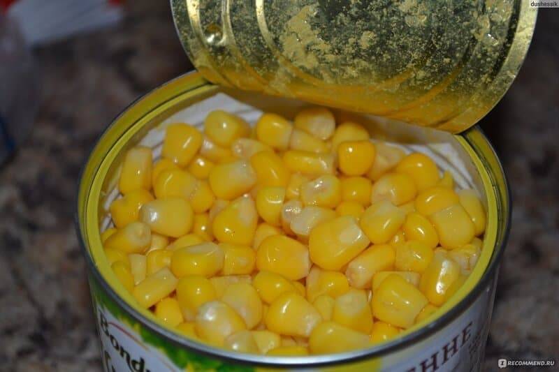 Кукуруза для рыбалки на карпа