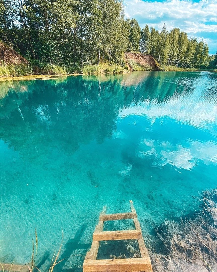 Голубое озеро в александровском районе: излагаем все нюансы