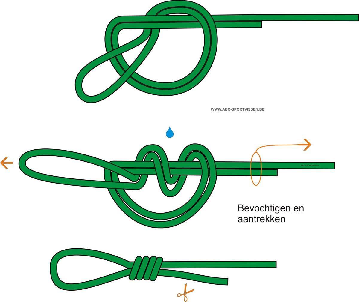 Рыбацкие узлы для поводков к основной леске картинки