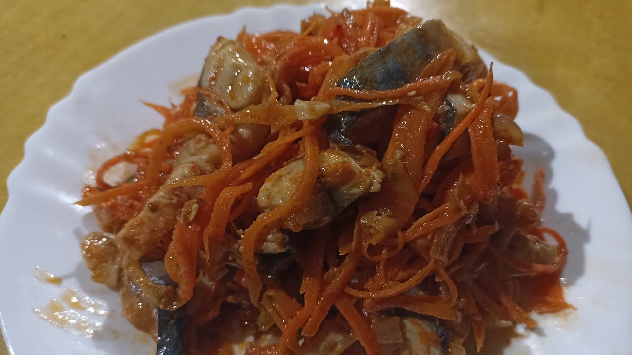 Карась по-корейски с морковью и луком – рецепт пошаговый с фото