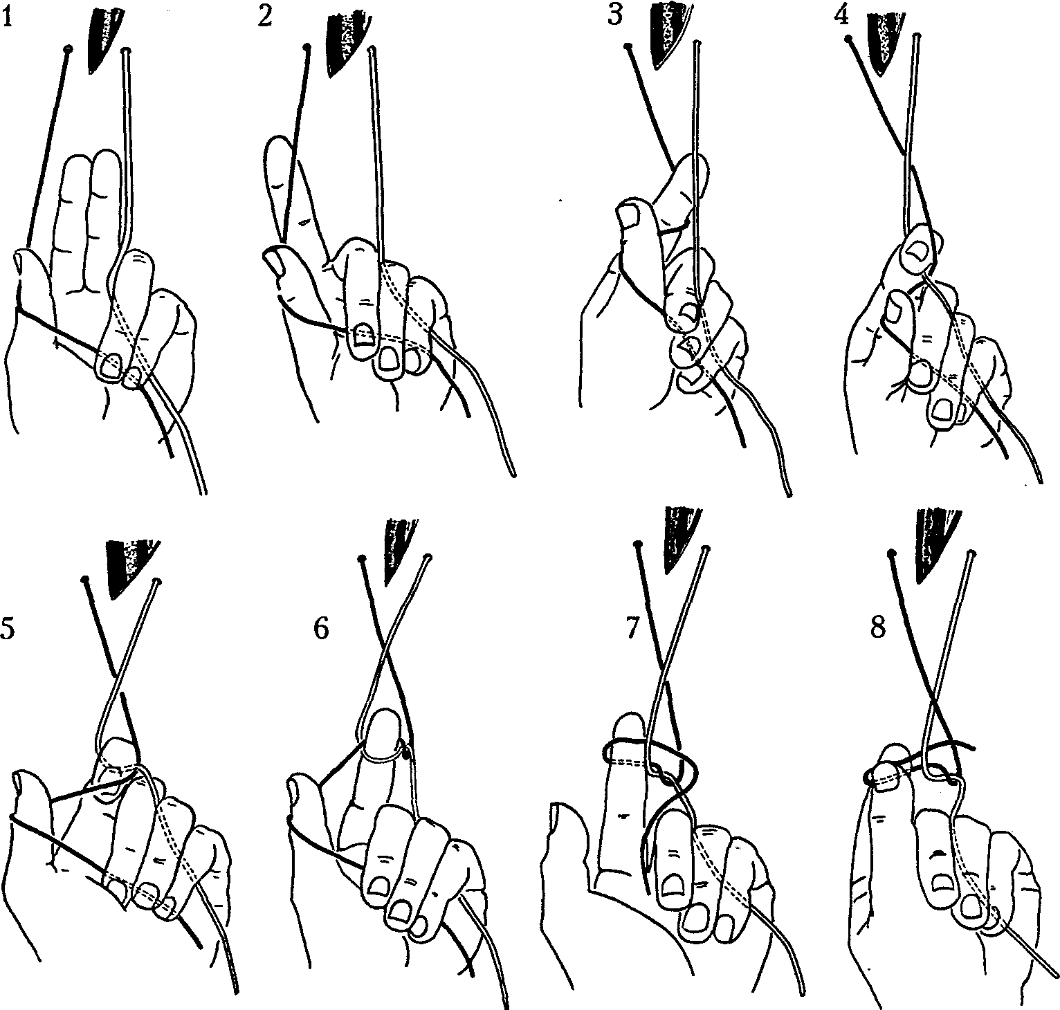 Хирургический узел: виды, использование, техника вязания