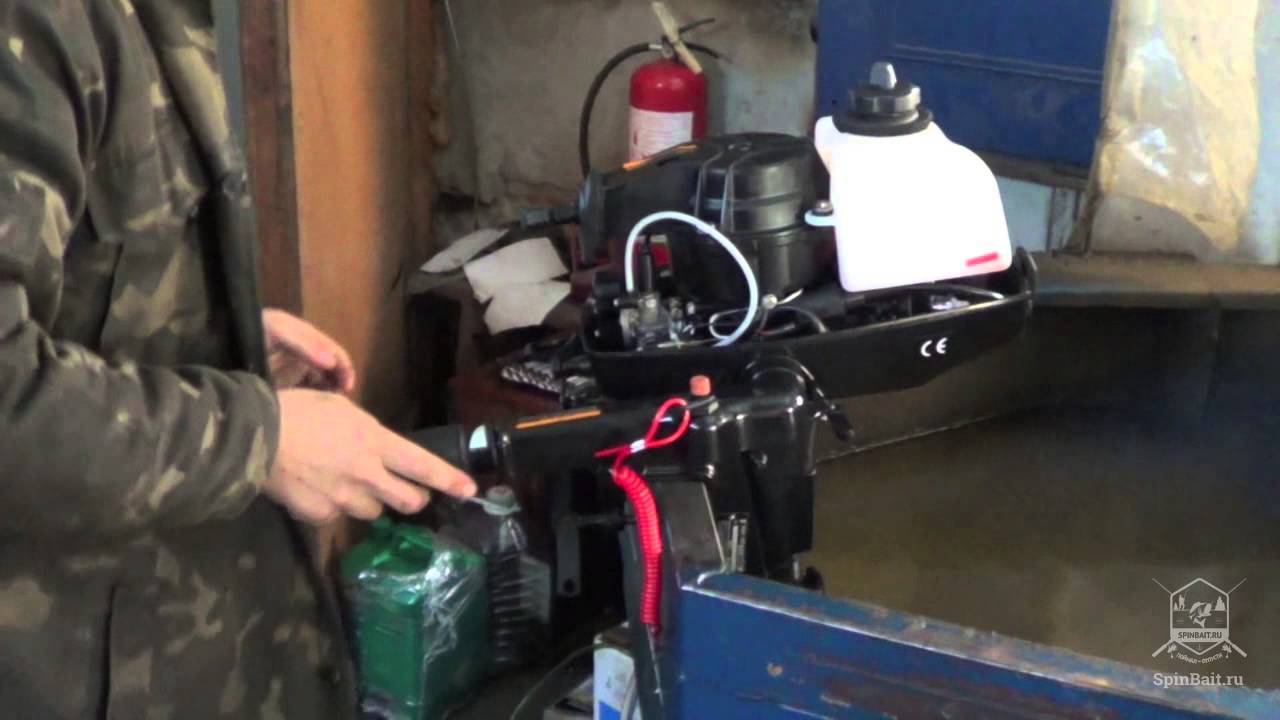 Как обкатать лодочный мотор правильно (двухтактный, четырехтактный) - видео