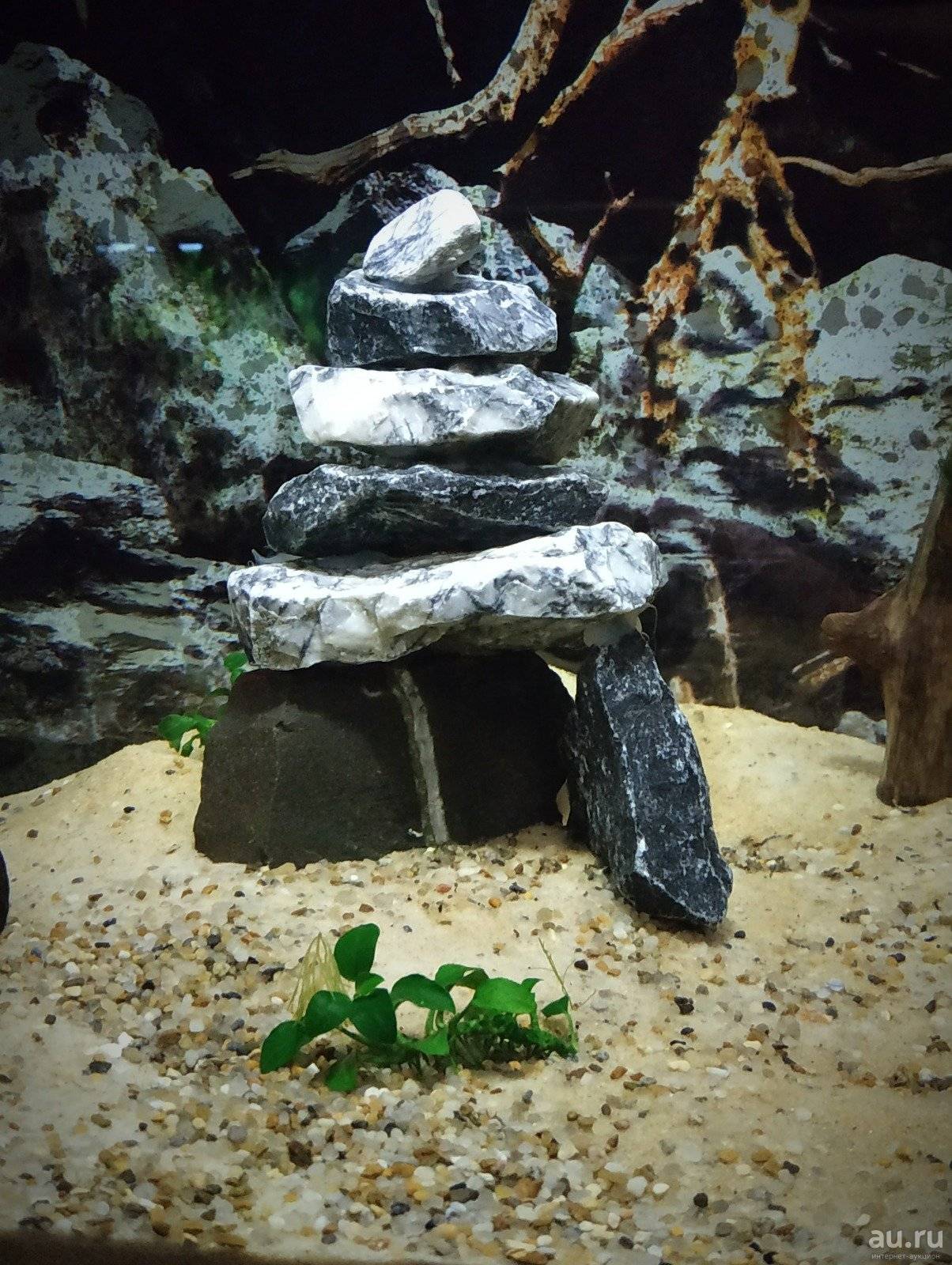 Декорации для аквариума своими руками из камней фото