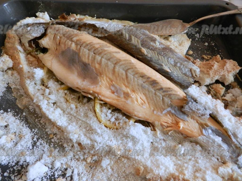 Запеченная в соли рыба как ее приготовить в соляном панцире фламбе пошаговый рецепт рыбы в солевой корке по-тайски