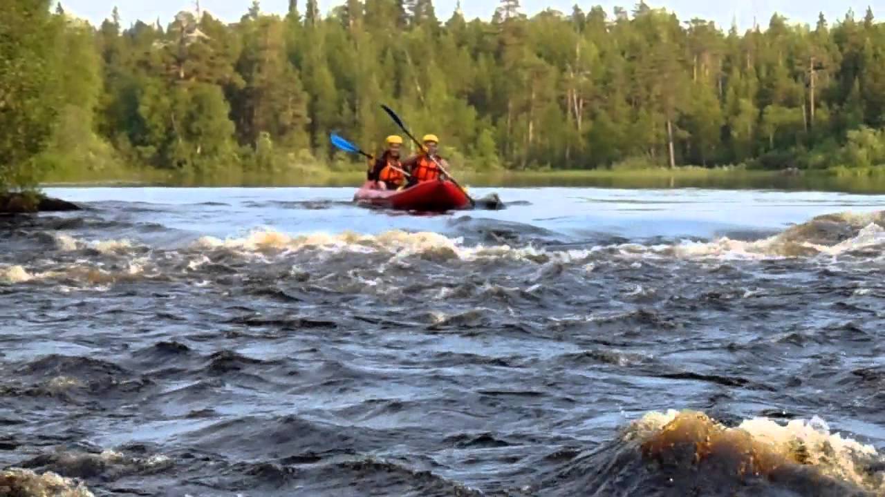 Карелия Чирка Кемь сплав