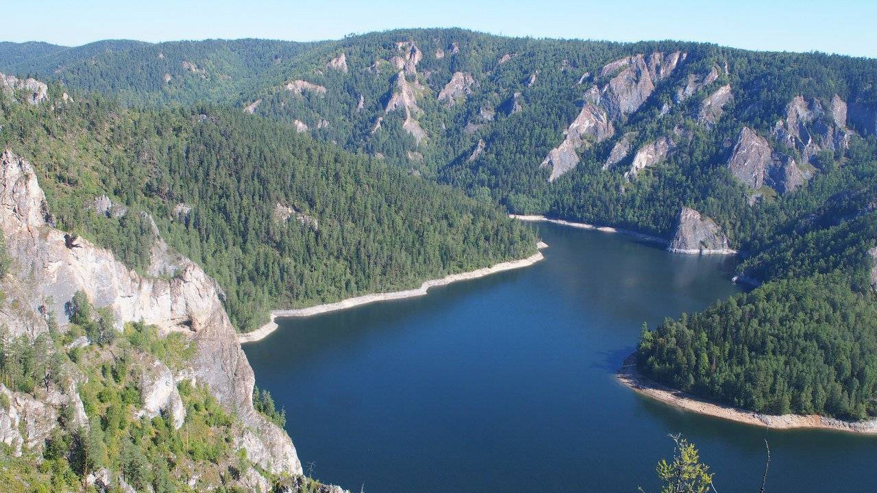 Красноярское водохранилище фото