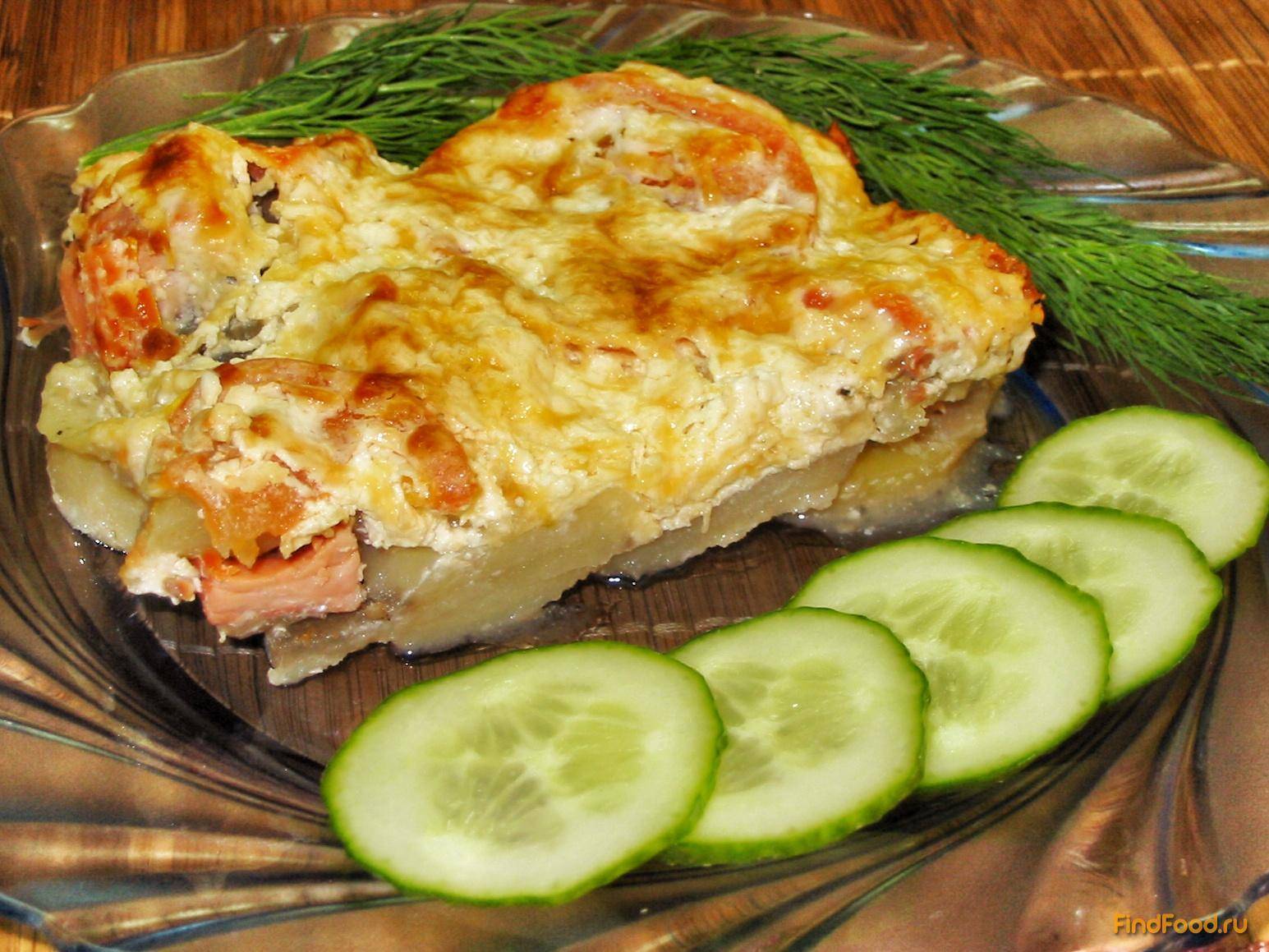 Запеканка с рыбой и картофелем «нежная» – кулинарный рецепт