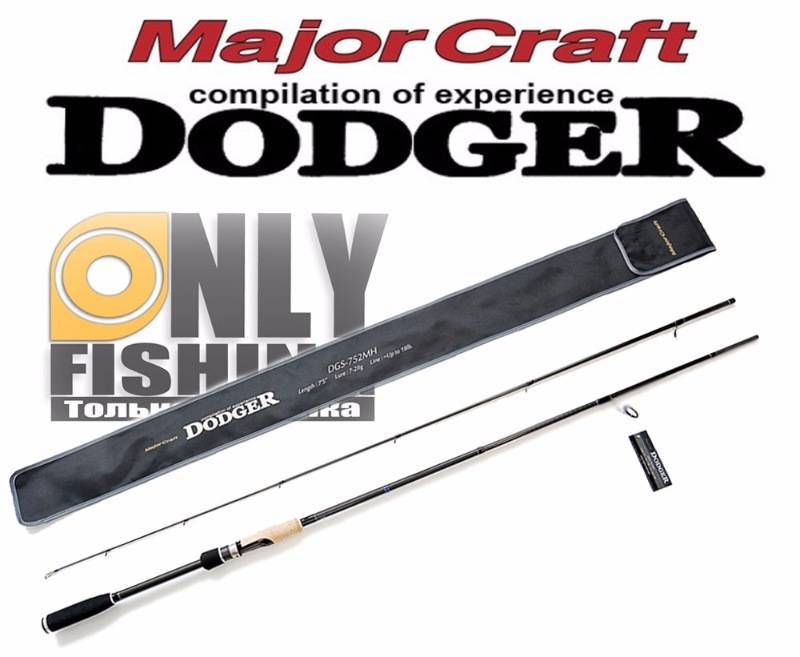 Обзор спиннинга Major Craft Dodger 862MH: №1