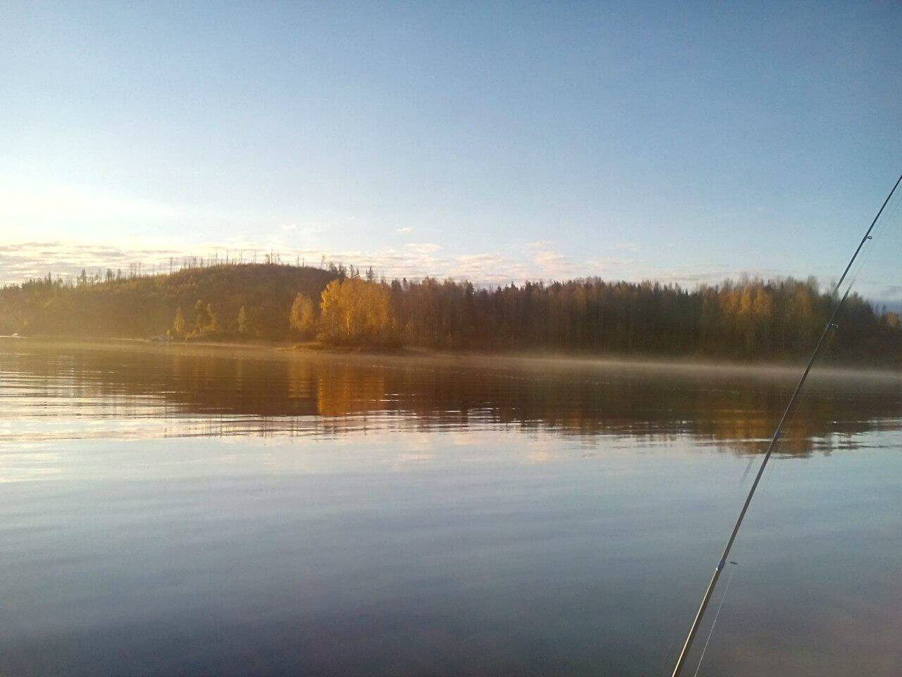 Рыбалка на ладожском озере