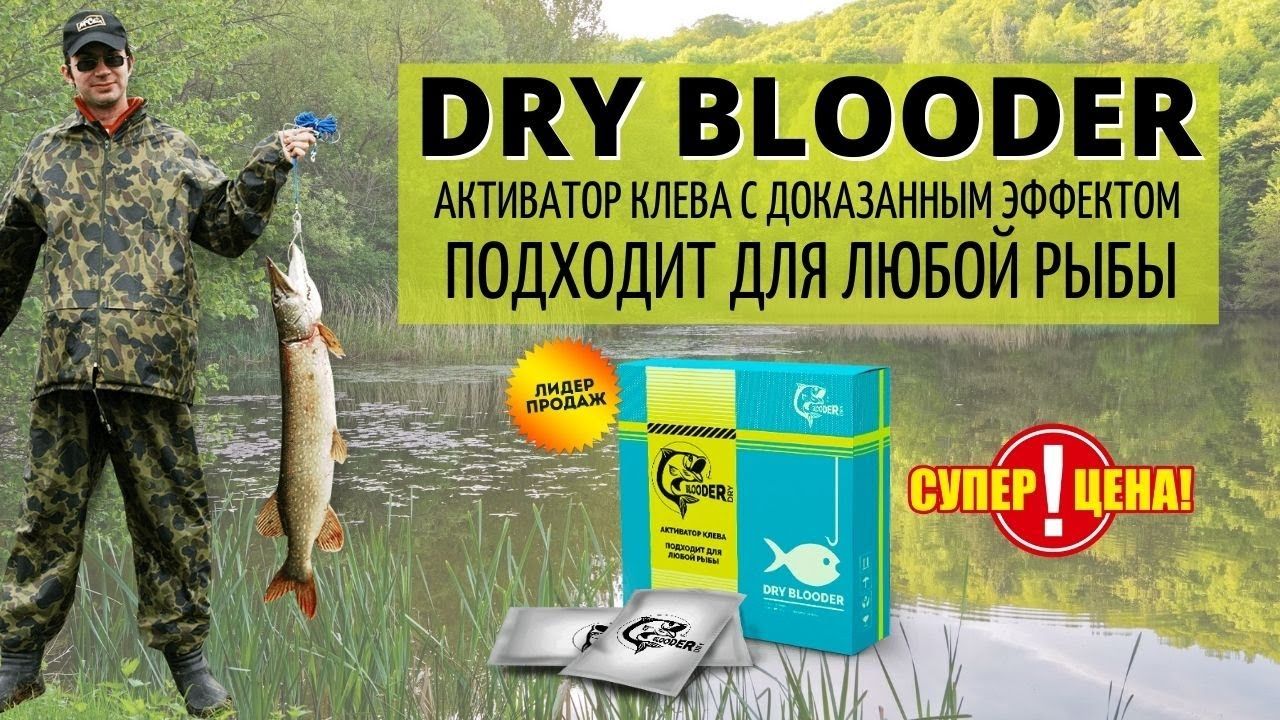 Сухая кровь для рыбалки: как пользоваться прикормкой, преимущества, особенности активатора клева
