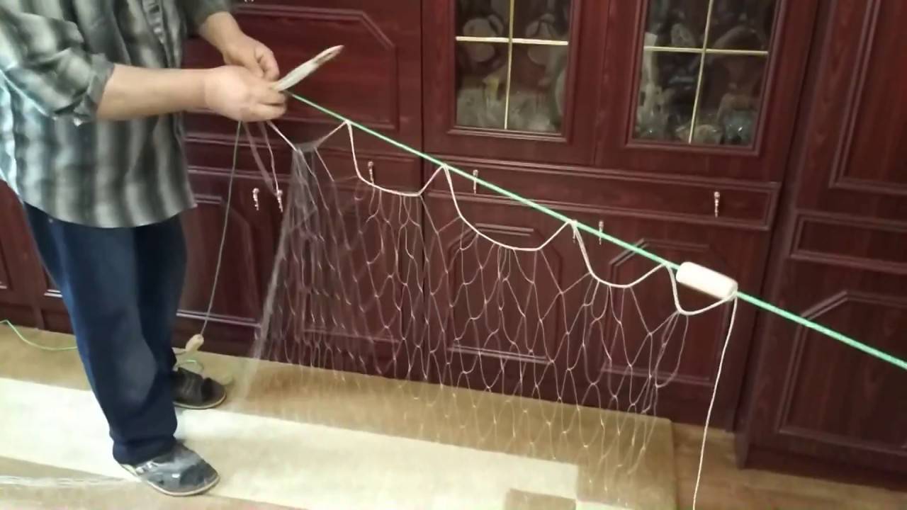 Сплавная сеть: как сделать сплавную сеть своими руками и ловить на трехстенную сетку