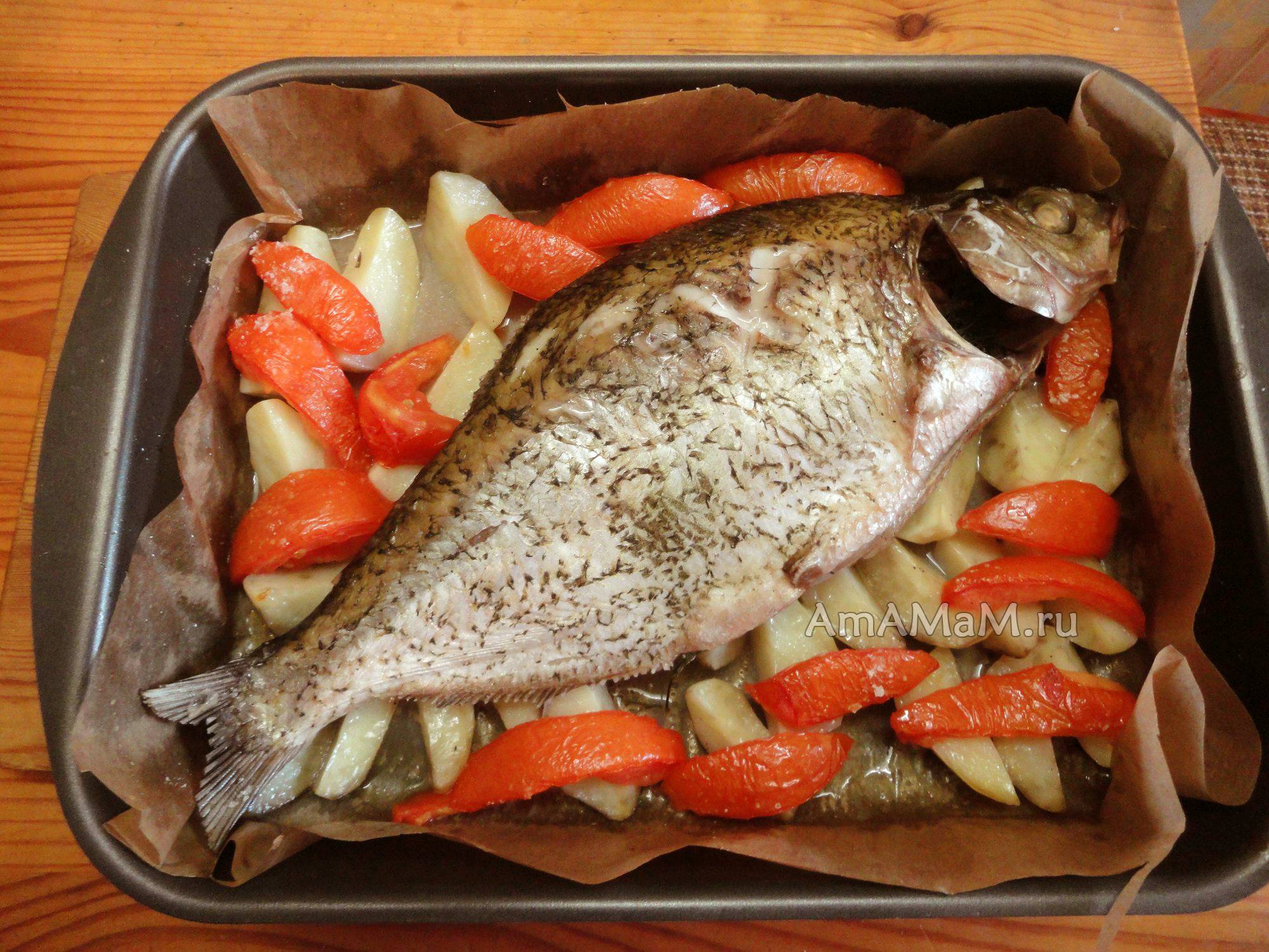 Как приготовить рыбу красноперку в фольге
