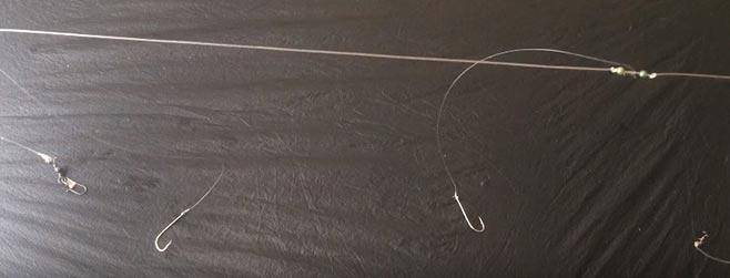 Монтаж для ловли налима. Монтаж закидушки на налима. Донка на налима. Поводок на налима. Оснастка на налима с крючками