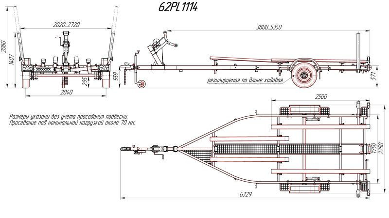 Прицеп для катера своими руками чертежи размеры