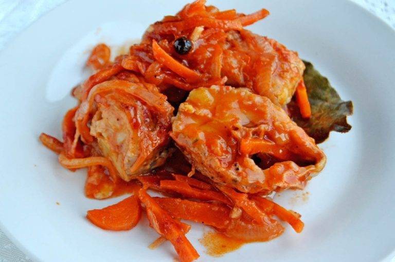 Рыба под маринадом (впрок)
