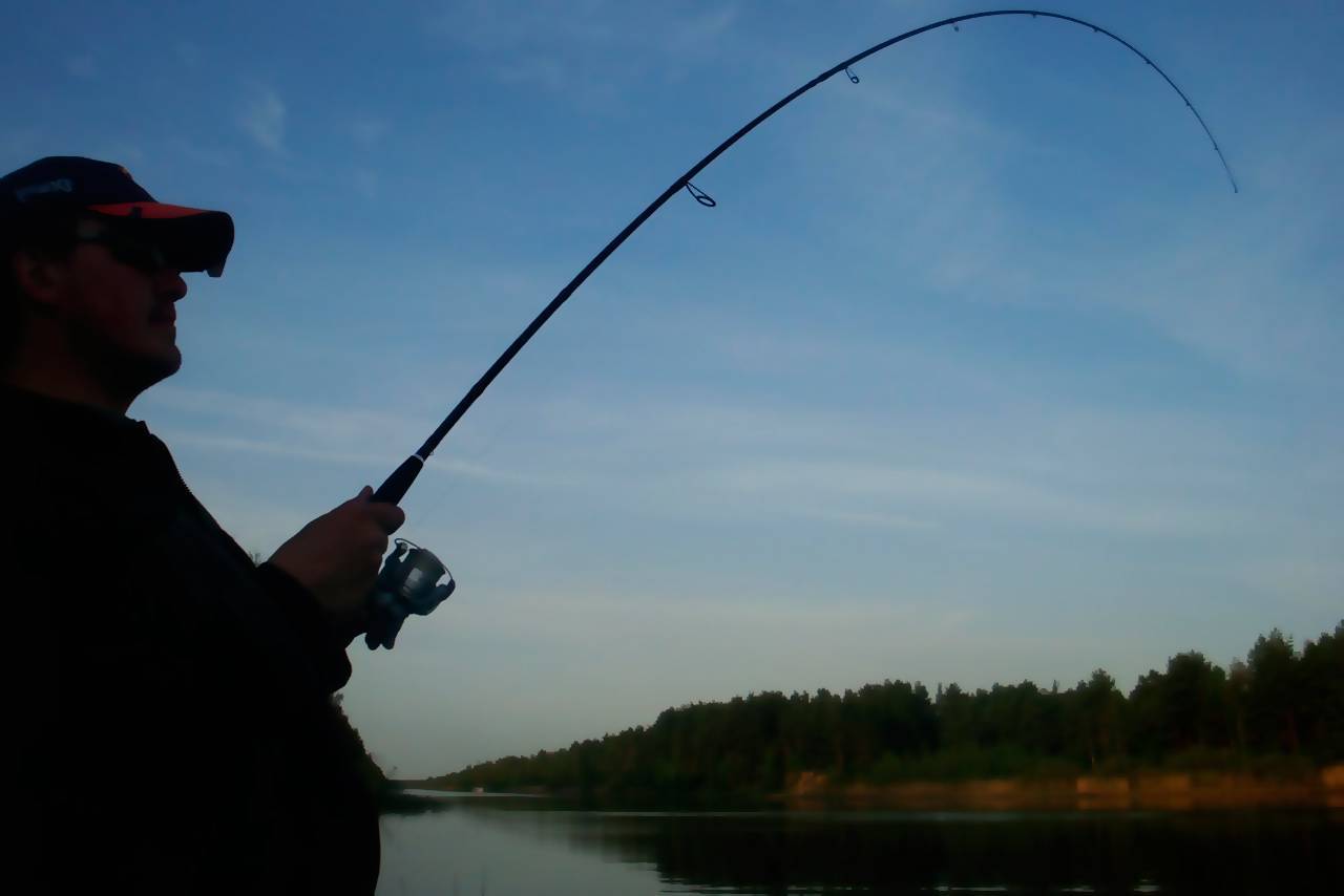 Спиннинг для рыбалки с берега
