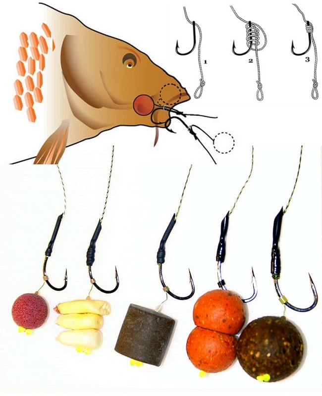 Как ловить рыбу на пенопластовые шарики