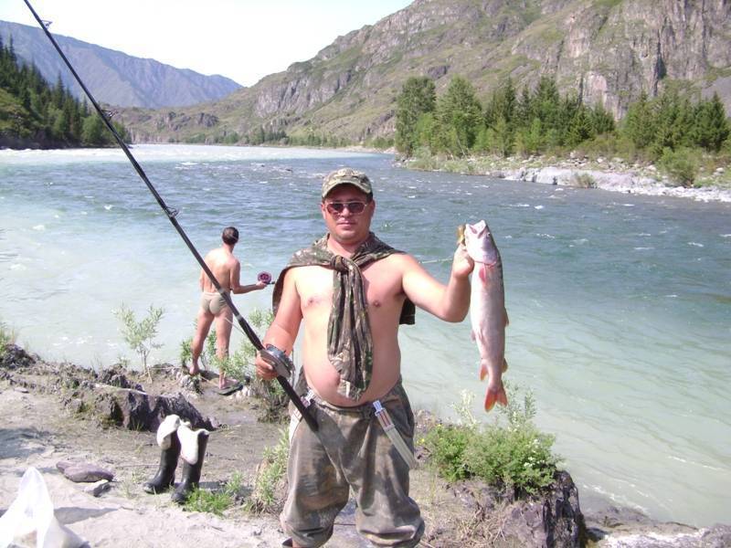 Рыбалка на реке катунь: места и особенности