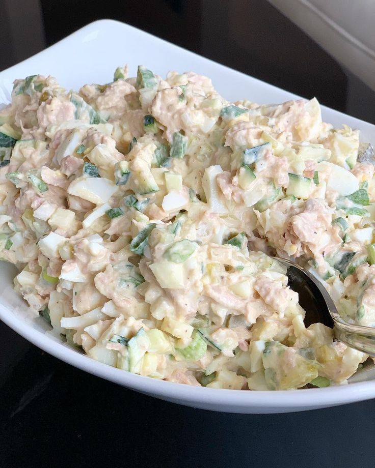 Рыбный салат с картофелем » рецепты - готовим дома | «наобед.kz»