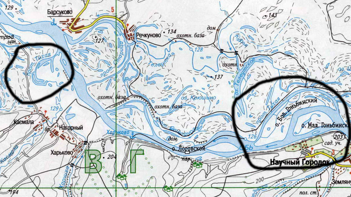 49 километр барнаул рыбалка карта
