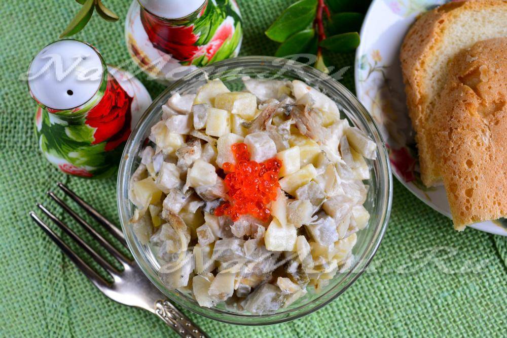 Салат из рыбы