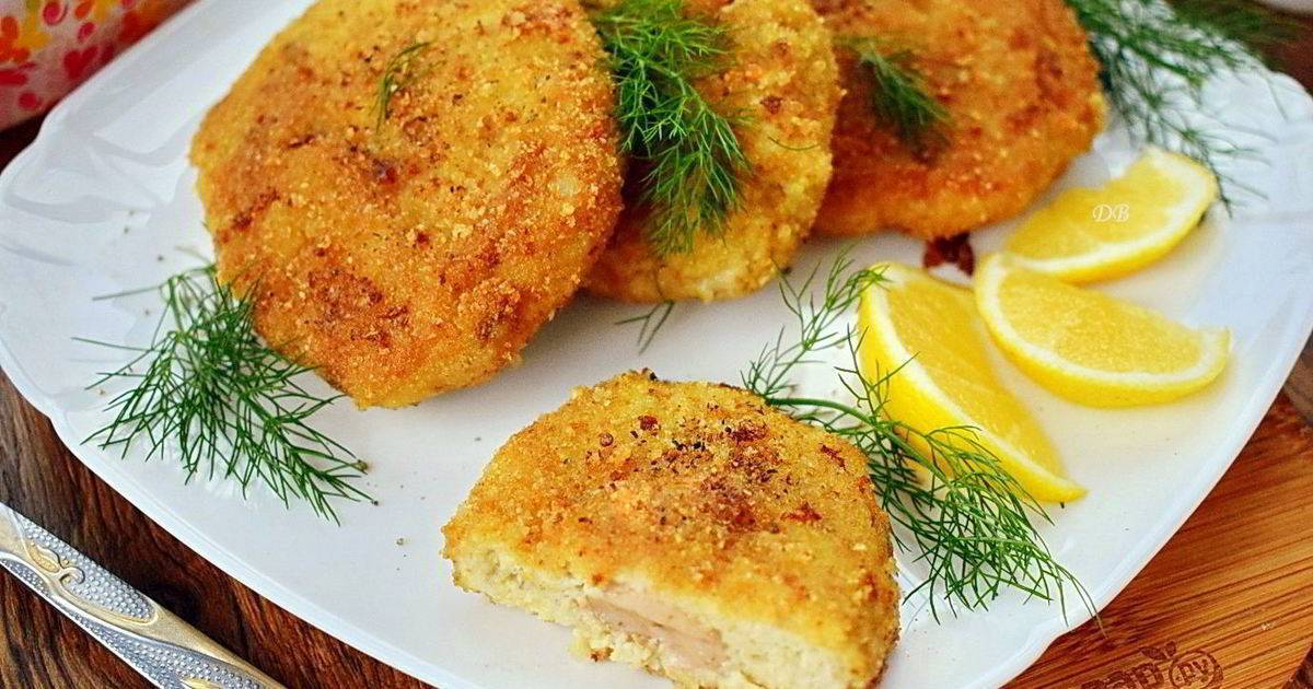 Картофельно-рыбные котлеты – кулинарный рецепт