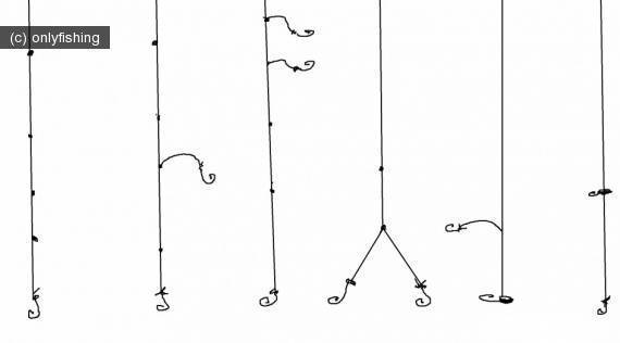 Как сделать два крючка на удочку. Двухкрючковая оснастка. Оснастка поплавочной удочки 2 крючками. Оснастка поплавковой удочки на 2 крючка.