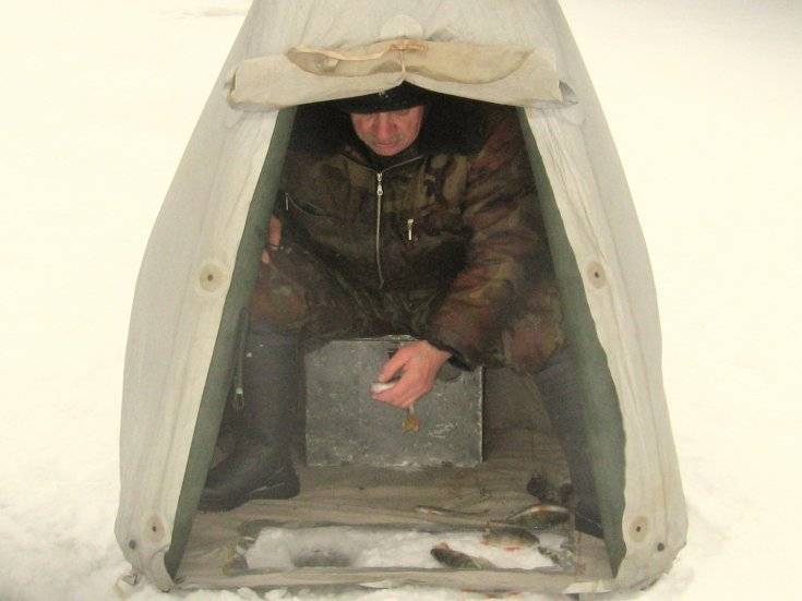 Палатка для зимней рыбалки своими руками - читайте на сatcher.fish