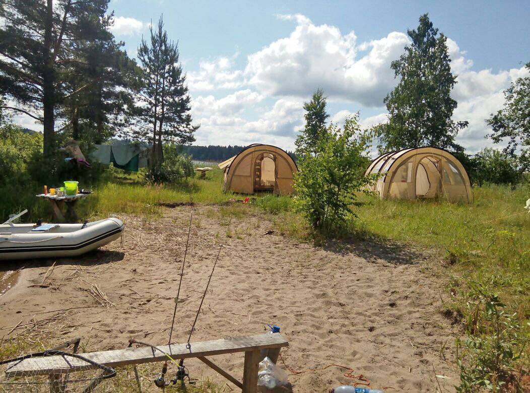 Отдых на селигере с палатками